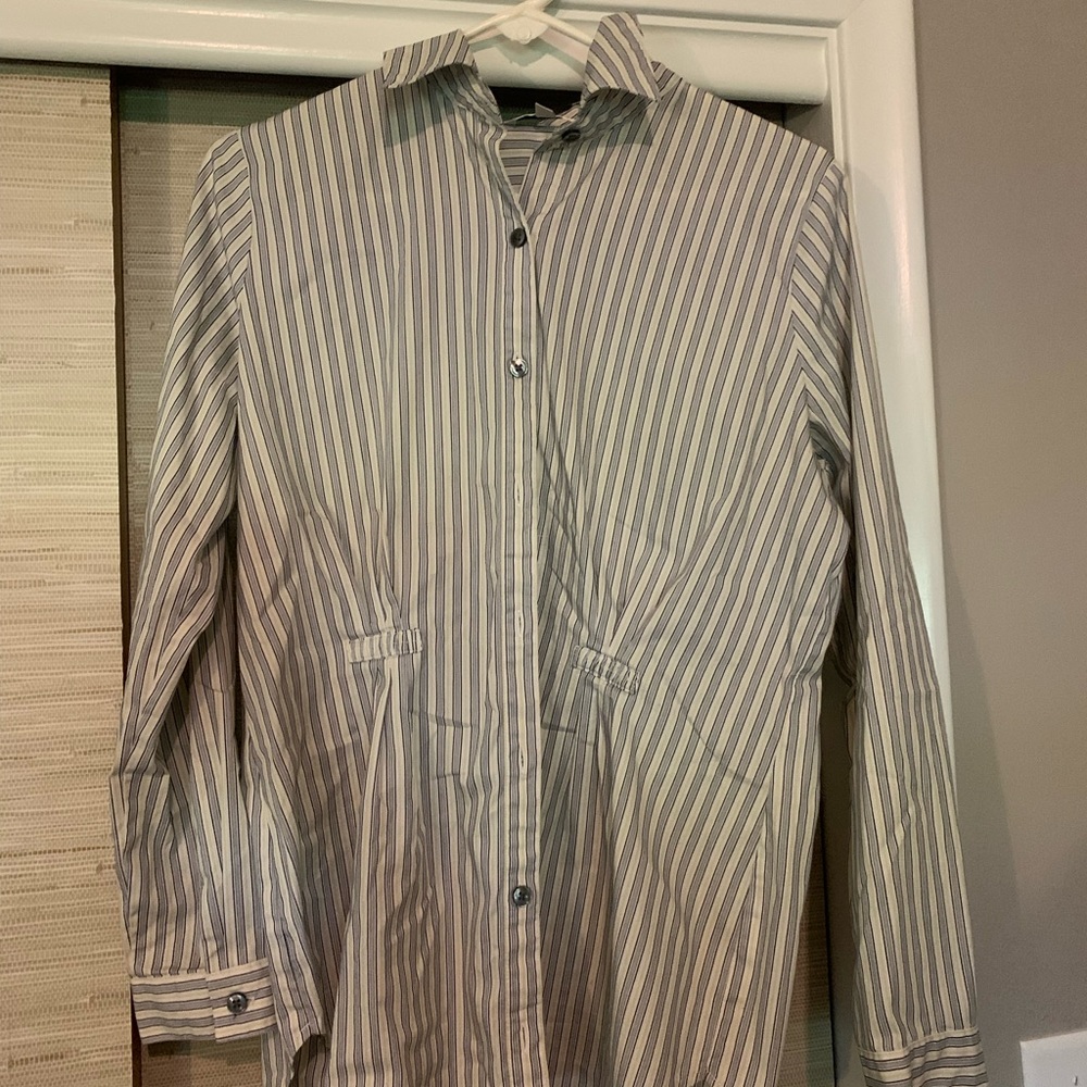 CAbi Multicolor Striped Blouse